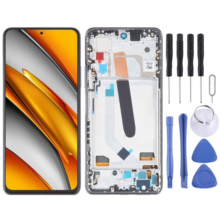 LCD Screen For Digitizer Full Assembly with Frame, For Xiaomi Mi 11i, For Xiaomi 11X, For Xiaomi 11X Pro, For Xiaomi Poco F3, For Xiaomi Redmi K40      ...
