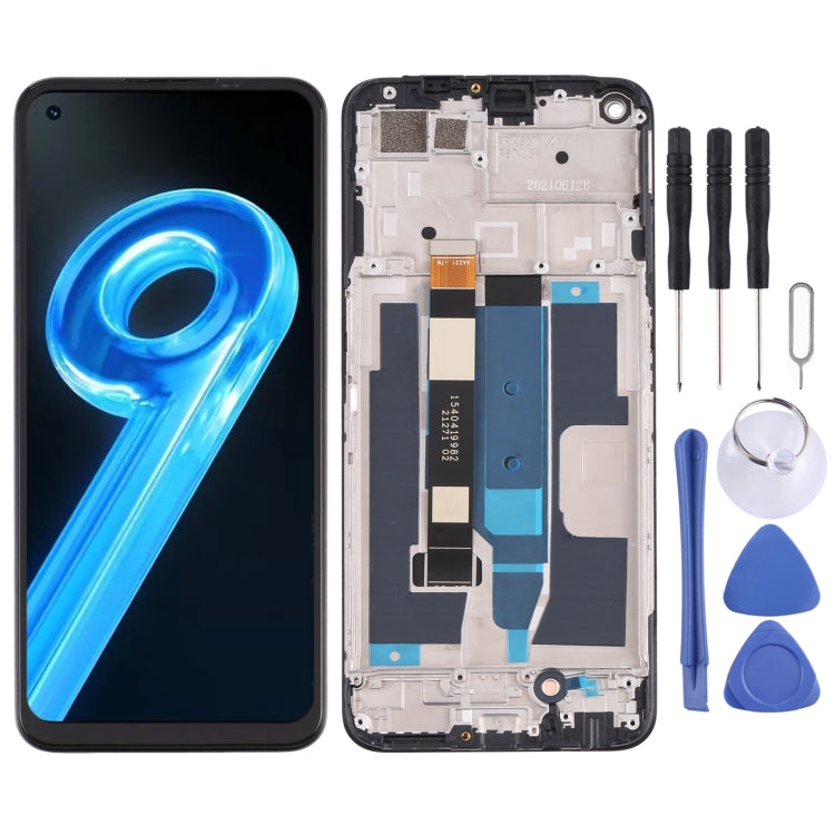 OEM LCD Screen Digitizer Full Assembly with Frame, For Realme C53 India RMX3762, For Realme V30, For Realme C33 2023 RMX3627, For Realme 10T            ...