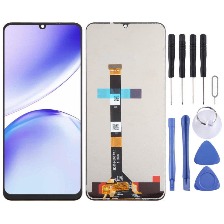 OEM LCD Screen With Digitizer Full Assembly, For Realme 11 5G, For Realme C53, For Realme Narzo N53, For Realme Narzo N55, For Realme C33 2023          ...