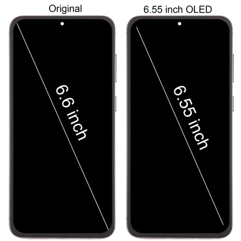 Schermo LCD OLED completo con cornice per Samsung Galaxy A73 5G, S23+