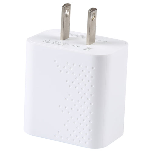 25W USB-C Travel Charger with Dual Ports - US & EU Plug