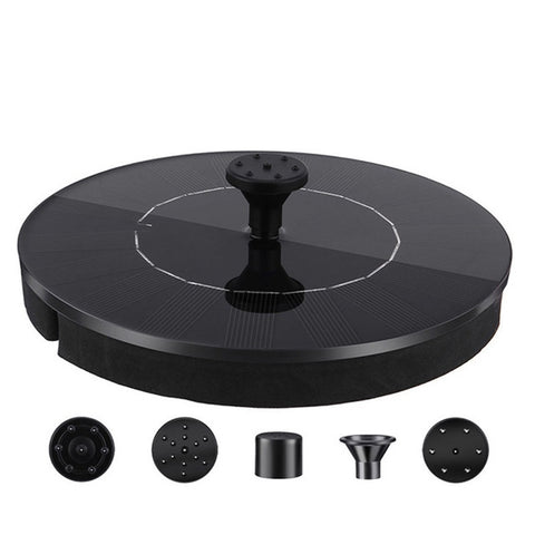 Pompe de fontaine solaire à LED