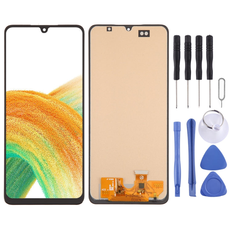 TFT LCD Screen Digitizer Full Assembly with Frame, Not Supporting Fingerprint Identification, For Samsung Galaxy A53 5G SM-A536B                        ...