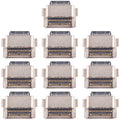 10 PCS Charging Port Connector, For Samsung Galaxy Tab S8 Ultra SM-X900, For Samsung Galaxy Tab S8+ SM-X800/X806, For Samsung Galaxy Tab S8 SM-X700/X706...