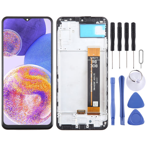 Digitalizzatore LCD completo con cornice per Samsung Galaxy A23