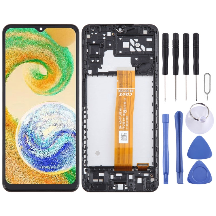 Original LCD Screen Digitizer Full Assembly with Frame, For Samsung Galaxy A23 4G SM-A235F, For Samsung Galaxy A23 5G SM-A236B                          ...