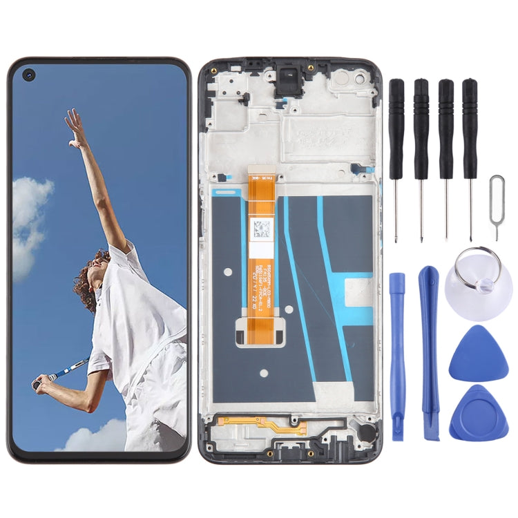 OEM LCD Screen Digitizer Full Assembly with Frame, For OPPO  A96 4G, For OPPO A36 4G, For OPPO A56 5G, For OPPO A11s, For OPPO A55s 5G, For OPPO K9s    ...