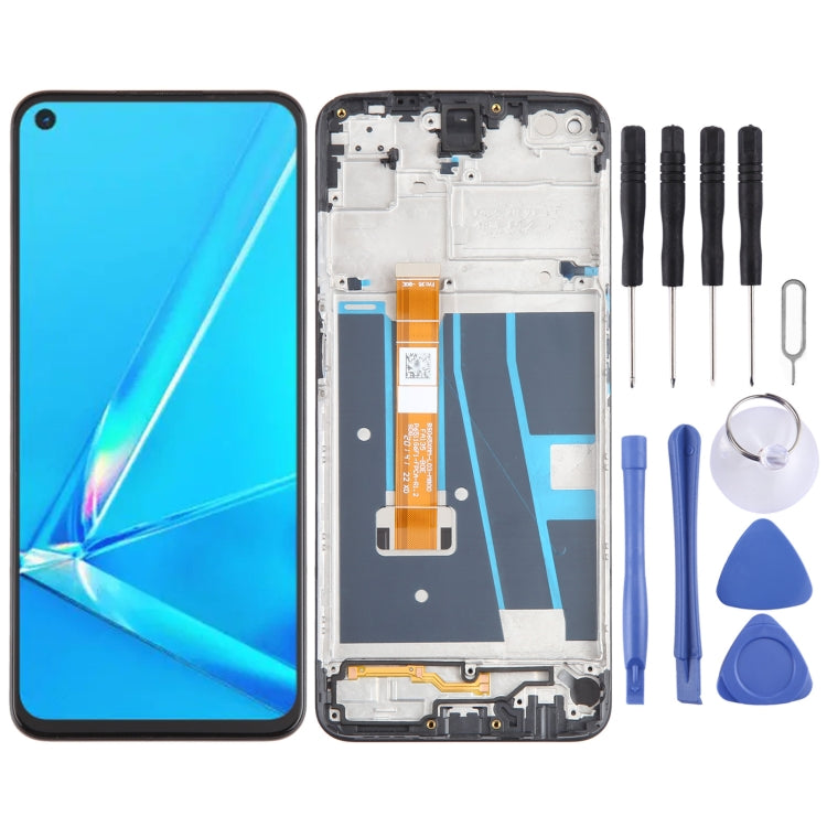 OEM LCD Screen Digitizer Full Assembly with Frame, For OPPO  A96 4G, For OPPO A36 4G, For OPPO A56 5G, For OPPO A11s, For OPPO A55s 5G, For OPPO K9s    ...