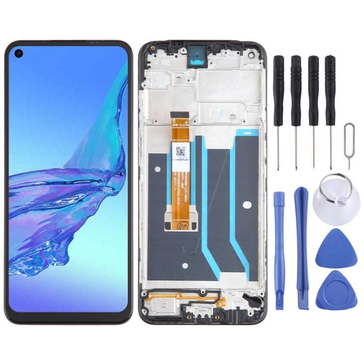 OEM LCD Screen Digitizer Full Assembly with Frame, For OPPO  A96 4G, For OPPO A36 4G, For OPPO A56 5G, For OPPO A11s, For OPPO A55s 5G, For OPPO K9s    ...