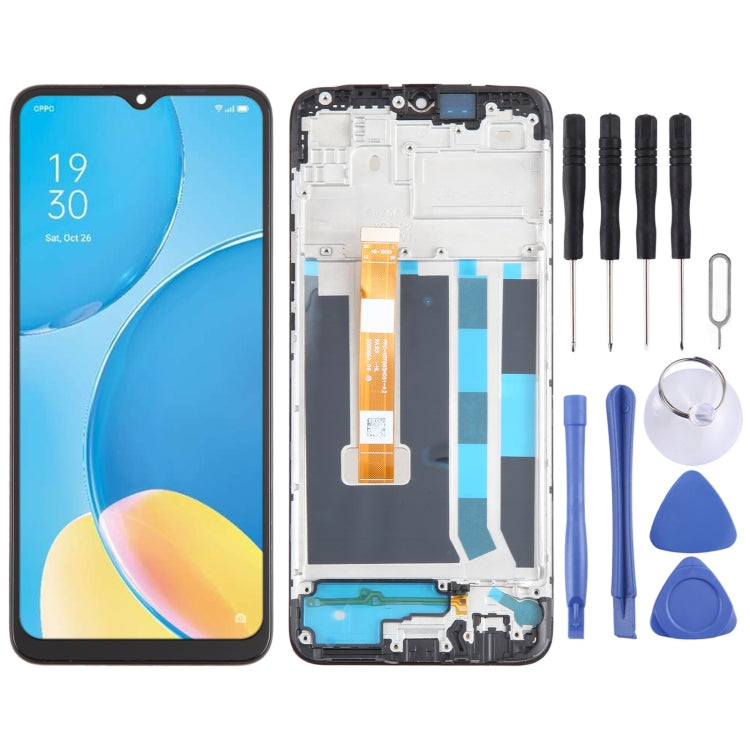 OEM LCD Screen Digitizer Full Assembly with Frame, For OPPO  A96 4G, For OPPO A36 4G, For OPPO A56 5G, For OPPO A11s, For OPPO A55s 5G, For OPPO K9s    ...