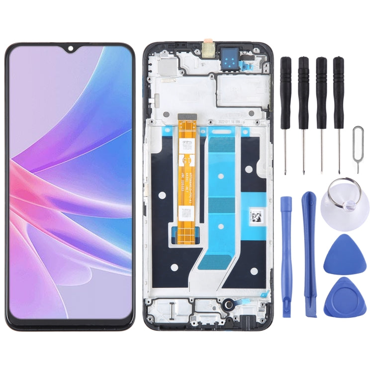 OEM LCD Screen Digitizer Full Assembly with Frame, For OPPO A79 5G, For OPPO A59 5G, For OPPO A2 5G, For OPPO A18 4G, For OPPO A38 4G, For OPPO A58 4G  ...