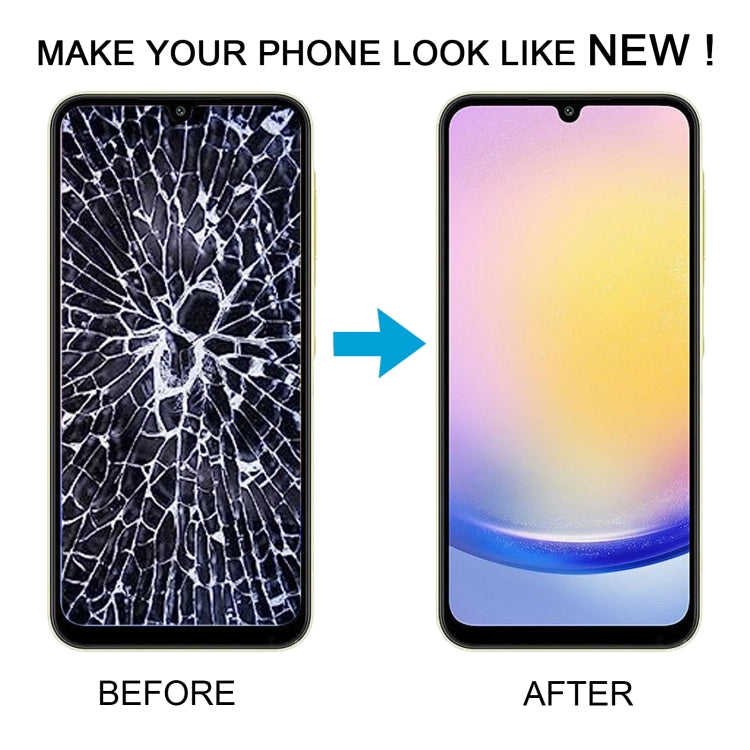 TFT LCD Screen Digitizer Full Assembly with Frame, Not Supporting Fingerprint Identification, For Samsung Galaxy A25 SM-A256B                           ...