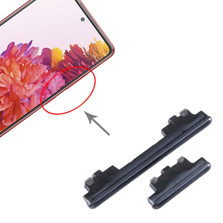 Pulsante di accensione da 10 pezzi + pulsante di controllo del volume, For Samsung Galaxy S20 FE SM-G780, For Samsung Galaxy Z Flip 5G SM-F707          ...