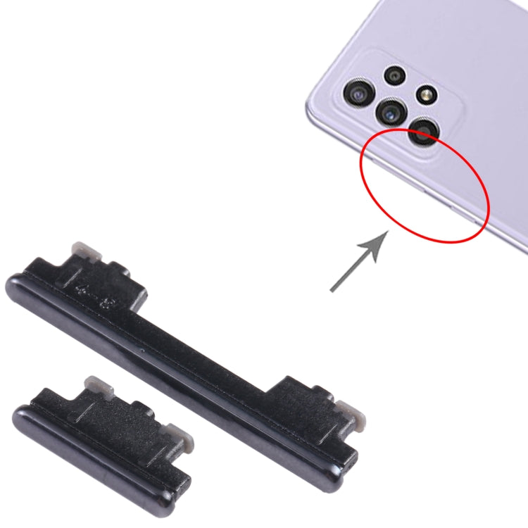 Pulsante di accensione da 10 pezzi + pulsante di controllo del volume, For Samsung Galaxy A52 4G SM-A525, For Samsung Galaxy A32 5G SM-A326             ...