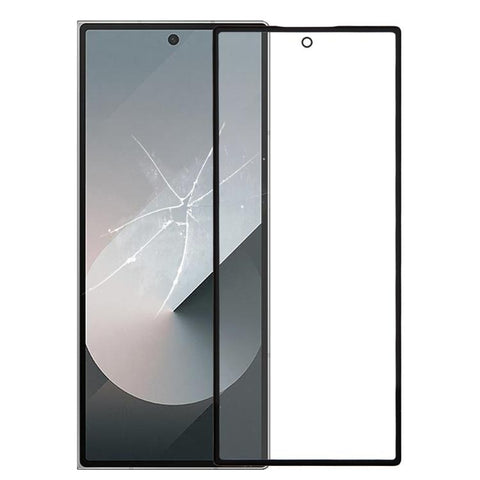 Lente esterna in vetro dello schermo secondario LCD con adesivo OCA otticamente trasparente, For Samsung Galaxy Z Fold4 SM-F936B/W23, For Samsung Galaxy Z Fold3 SM-F926B/W22, For Samsung Galaxy Z Fold2 SM-F916B/W21, For Samsung Galaxy Z Fold SM-F900/W20