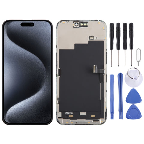 Schermo LCD con Digitalizzatore Completo per iPhone 15, 15 Pro, 15