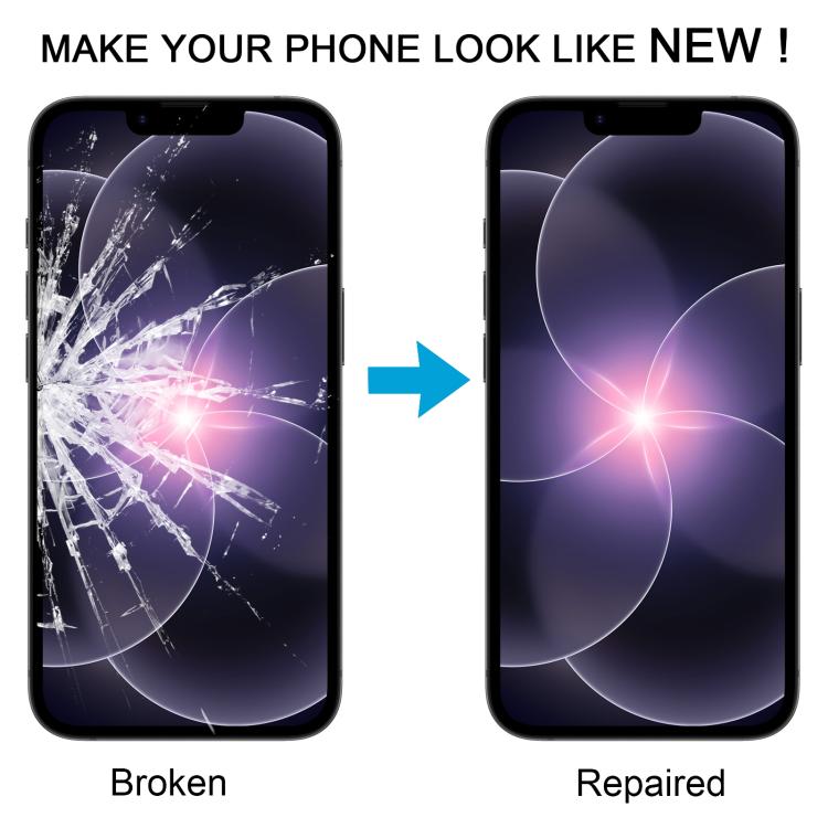 iPhone 17 Pro Max Front Glass Lens with OCA Adhesive