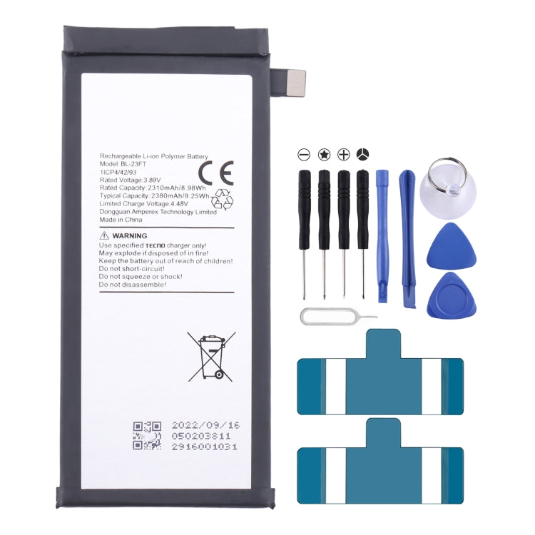 Battery Replacement, For Tecno Camon 17 Pro / Camon 18P, For Tecno Pova 2 LE7, For Tecno Camon 17 CG6 CG7, For Tecno Spark 7 / Spark 7T                 ...