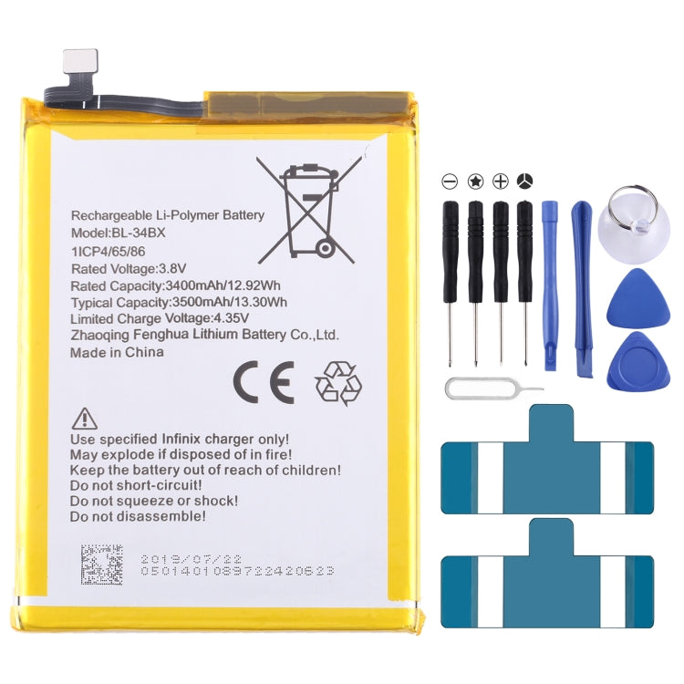 Battery Replacement, For Infinix Note 30 Pro, For Infinix Hot 12 / Hot 20S, For Infinix Zeno X / X6811 / X6810, For Infinix Note 7 / Note 10 / Hot 11S  ...