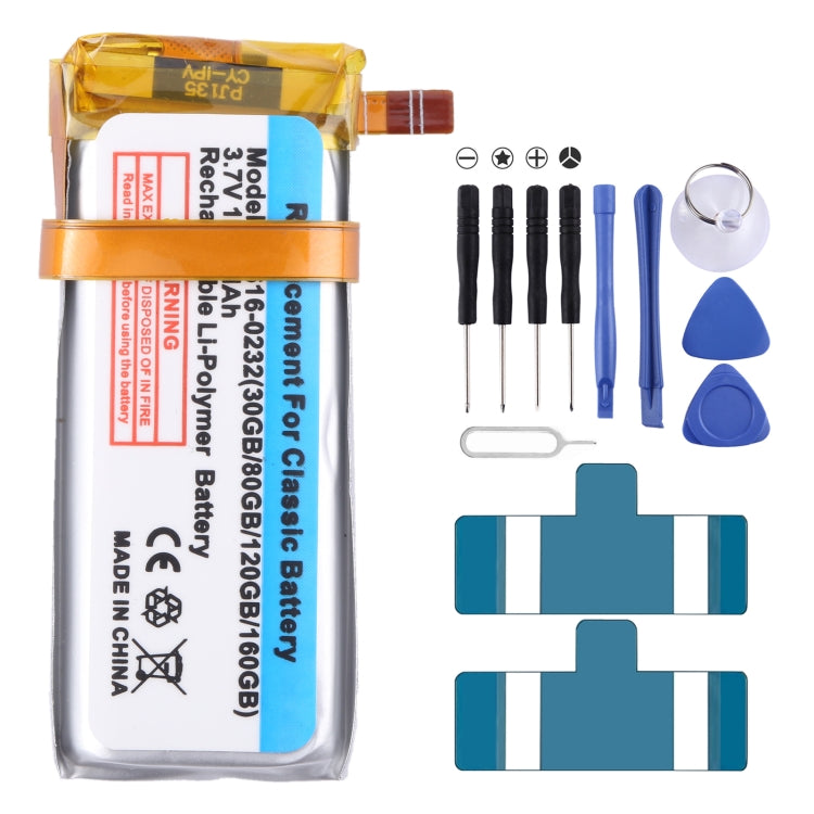 Battery Replacement, For iPod Nano 3 3G/Generation 3TH, For iPod Vied 30GB, For iPod Mini 4GB Generation, For iPod 3 3G 3rd Generation A1040            ...