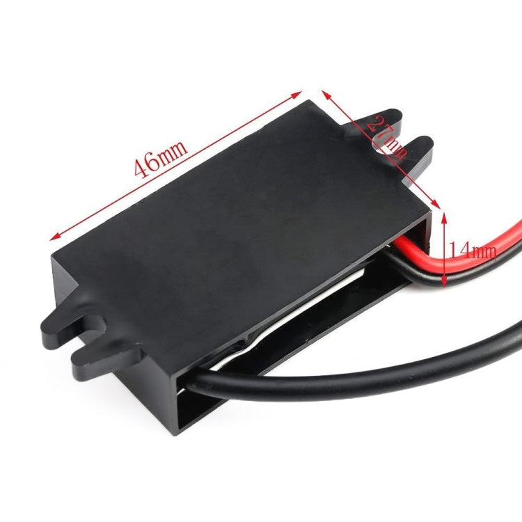12V to 5V 3A Car Power Converter DC Module Voltage Regulator, Type-C Elbow, Type-C Straight, USB Female with Ears, Dual USB Female, USB+Micro USB, USB+m...