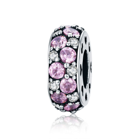 Accessori per collana braccialetto fai-da-te con ciondolo in argento sterling S925 con battito cardiaco