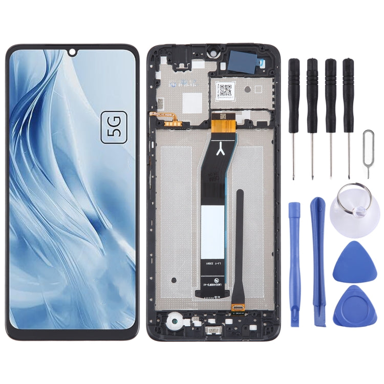 Original IPS Material LCD Screen Digitizer Full Assembly with Frame, For Xiaomi Poco C61, For Xiaomi Redmi A3, For Xiaomi Poco M6 5G                    ...