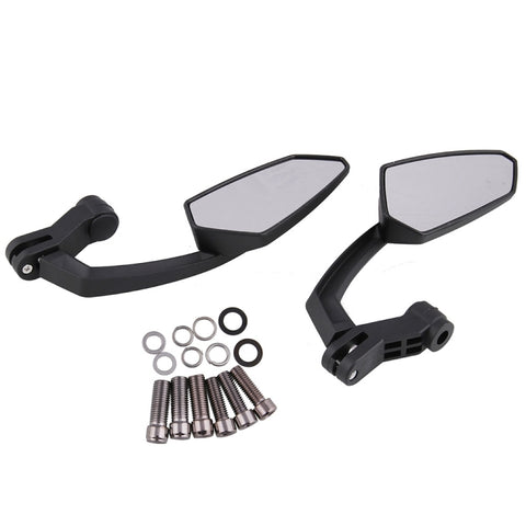 Ensemble de spécifications rétroviseurs modifiés pour moto de 2 personnes pour Honda/Kawasaki/Suzuki/Yamaha, MB-MR024-BK