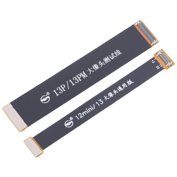 2pcs/Set Rear Camera Extension Test Flex Cable, For iPhone 14 Pro, For iPhone 14 Pro Max, For iPhone 13 Pro Max, For iPhone 13 Pro, For iPhone XS / XS M...
