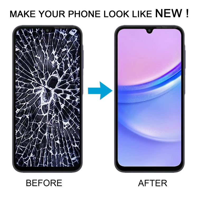 OLED LCD Screen Digitizer Full Assembly with Frame, For Samsung Galaxy A15 5G SM-A156B 6.43inch, For Samsung Galaxy A15 5G SM-A156B 6.36inch            ...