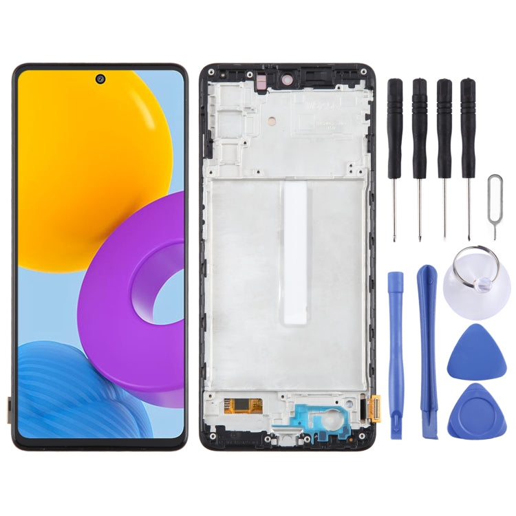 OLED LCD Screen Digitizer Full Assembly with Frame, For Samsung Galaxy A15 5G SM-A156B 6.43inch, For Samsung Galaxy A15 5G SM-A156B 6.36inch            ...
