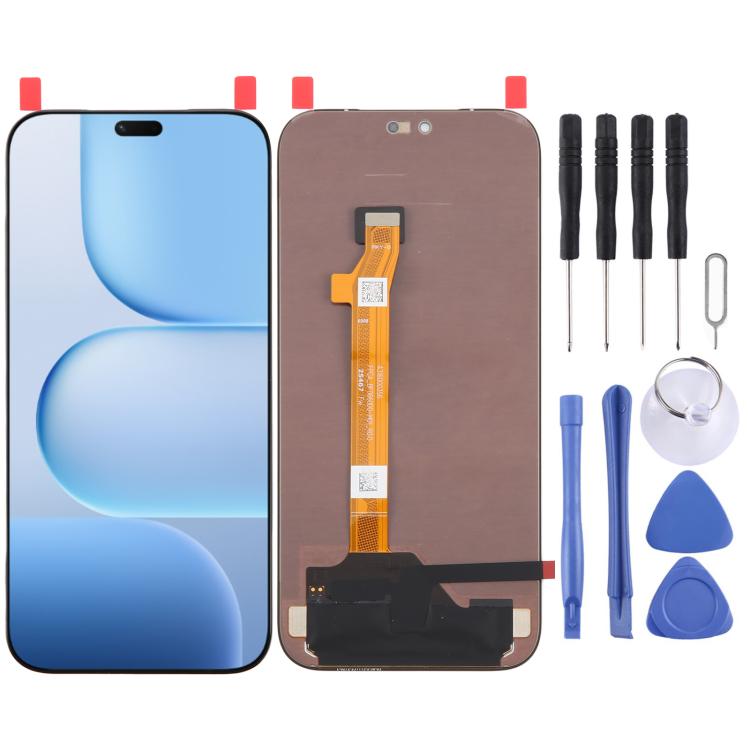 Original LCD Screen with Digitizer Full Assembly, For Honor Play 70m Plus, For Honor Play 80 Pro, For Honor 500 Smart 5G, For Honor X5d Plus            ...