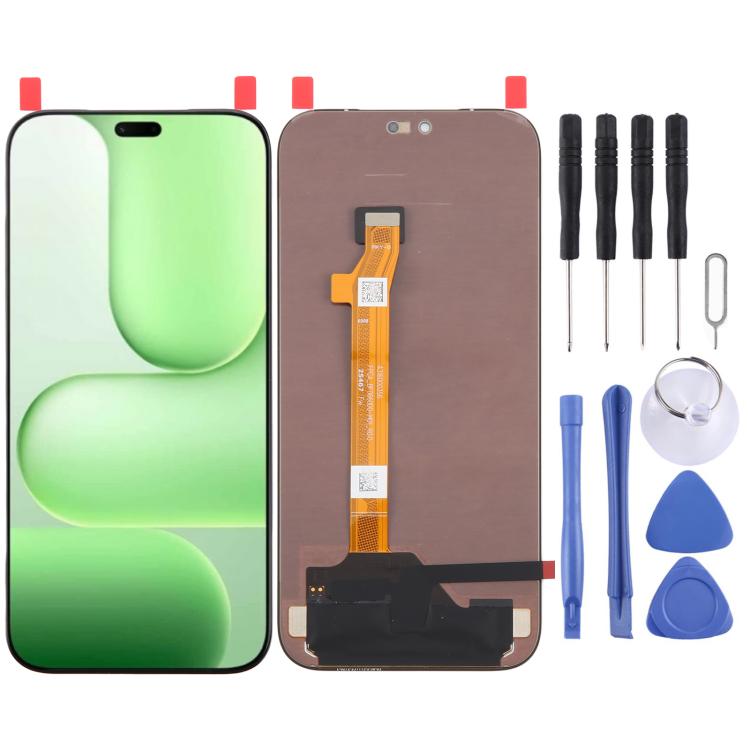 Original LCD Screen with Digitizer Full Assembly, For Honor Play 70m Plus, For Honor Play 80 Pro, For Honor 500 Smart 5G, For Honor X5d Plus            ...