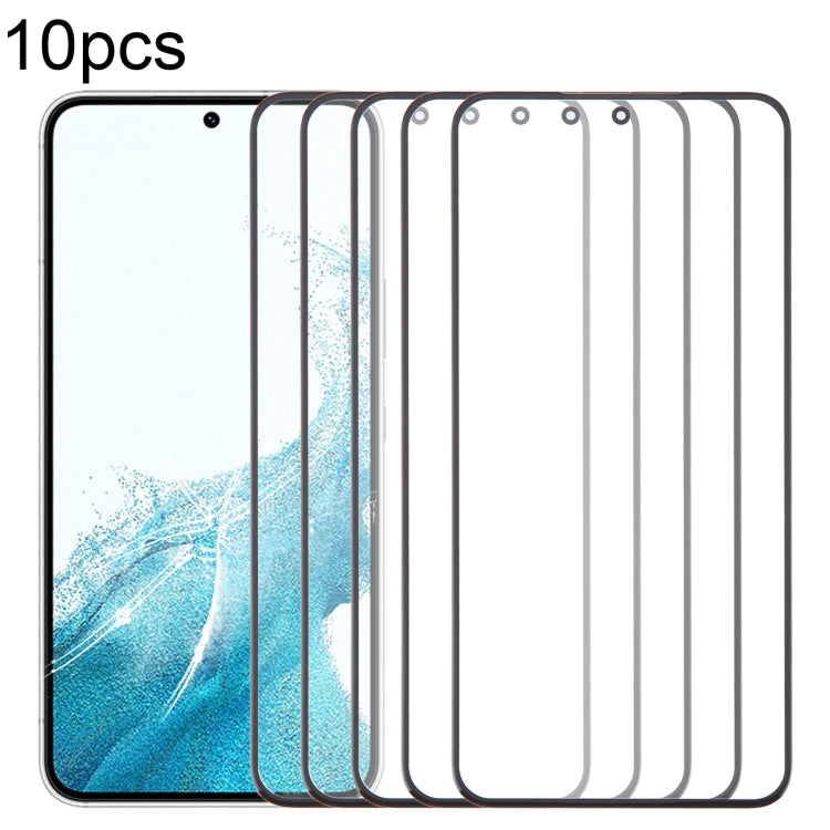 10pcs Samsung Front Screen Glass Lens with OCA Adhesive