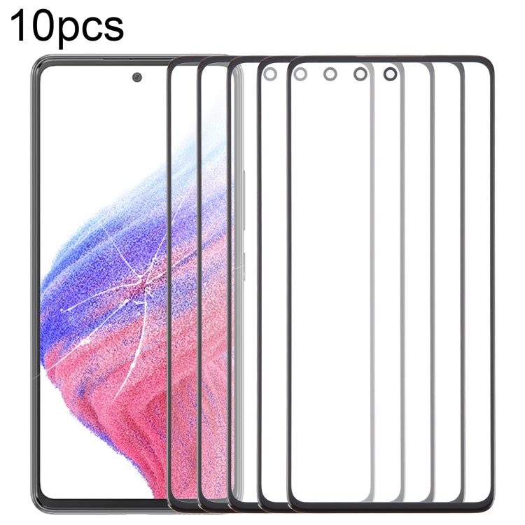 10pcs Front Screen Outer Glass Lens for Samsung Galaxy A15