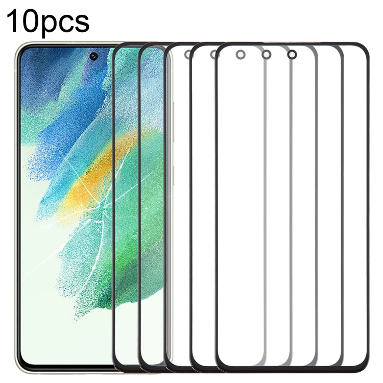 10pcs Samsung Front Screen Glass Lens with OCA Adhesive