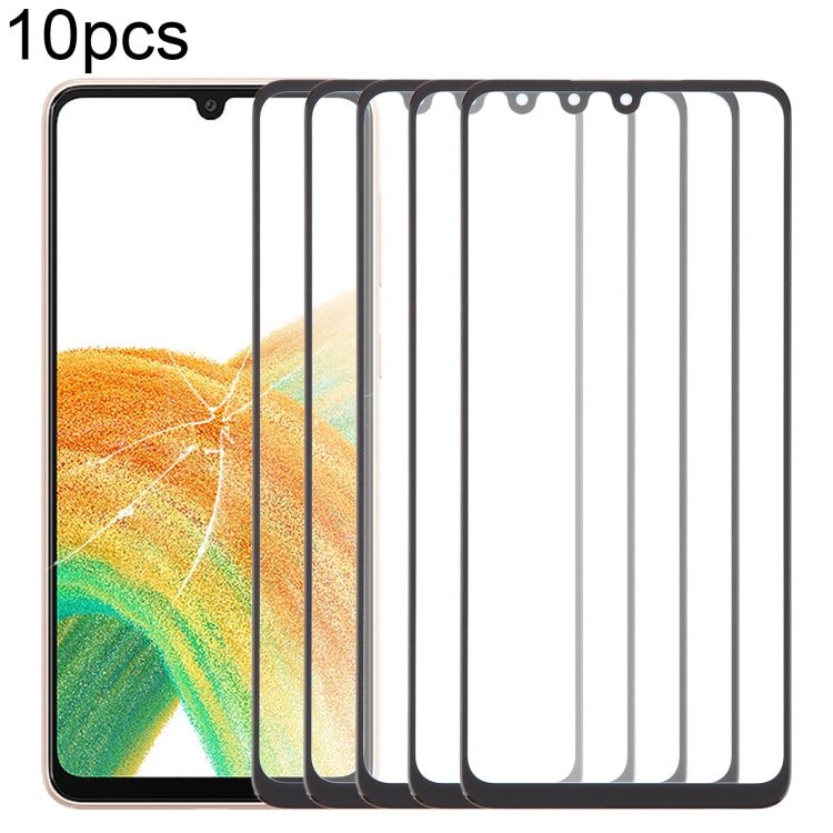 10pcs Samsung Front Screen Glass Lens with OCA Adhesive