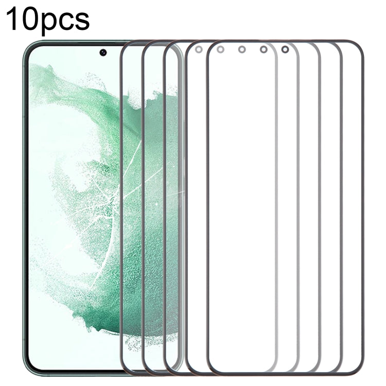10pcs Samsung Front Screen Glass Lens with OCA Adhesive