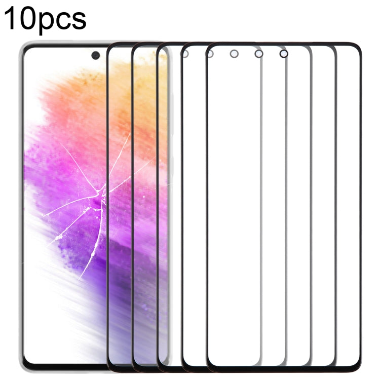 10pcs Front Screen Outer Glass Lens for Samsung Galaxy A15