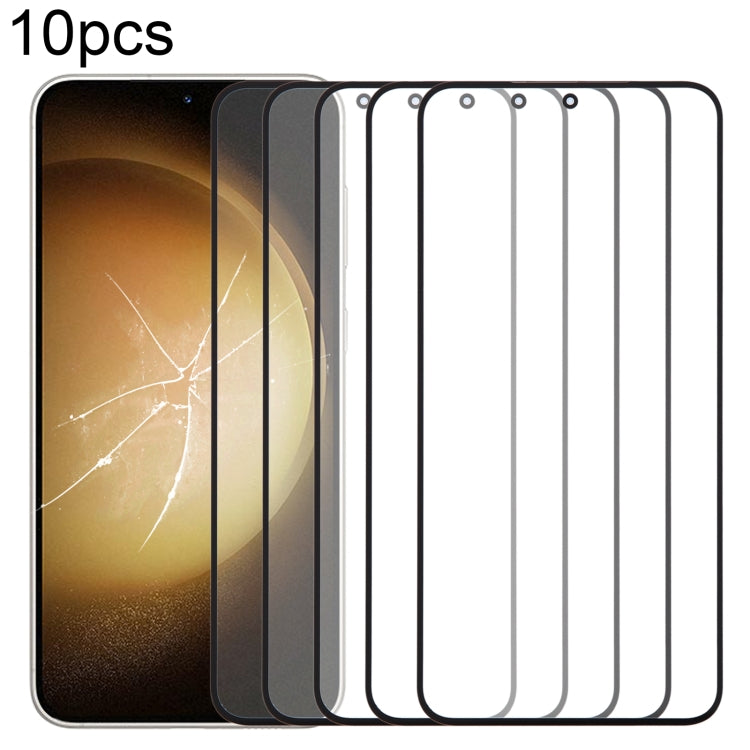 10pcs Front Screen Outer Glass Lens for Samsung Galaxy A15