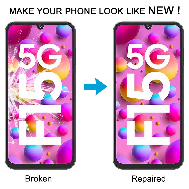 10pcs Front Screen Outer Glass Lens for Samsung Galaxy A15