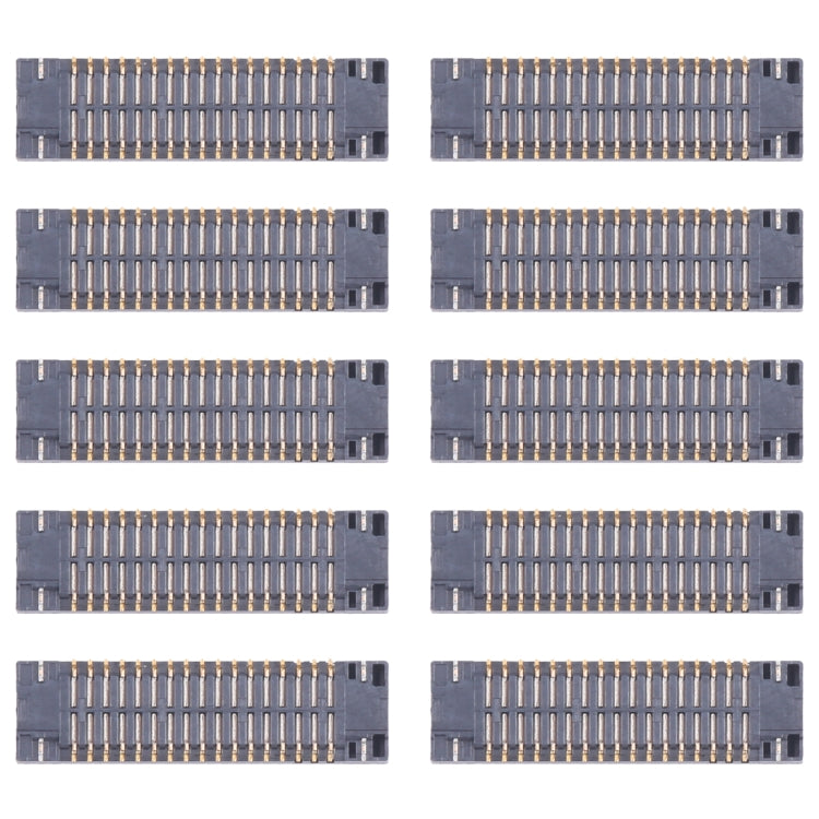 Connettore FPC per display LCD della scheda madre da 10 pezzi, For Samsung Galaxy A33 5G SM-A336B, For Samsung Galaxy A03 SM-A035F                      ...