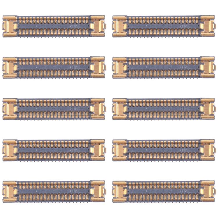 Connettore FPC per display LCD della scheda madre da 10 pezzi, For Samsung Galaxy A33 5G SM-A336B, For Samsung Galaxy A03 SM-A035F                      ...