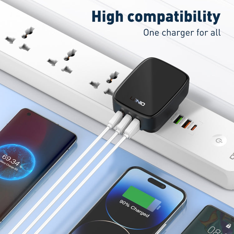 LDNIO Q334 32W Type-C Dual USB Charger with 1m Cable