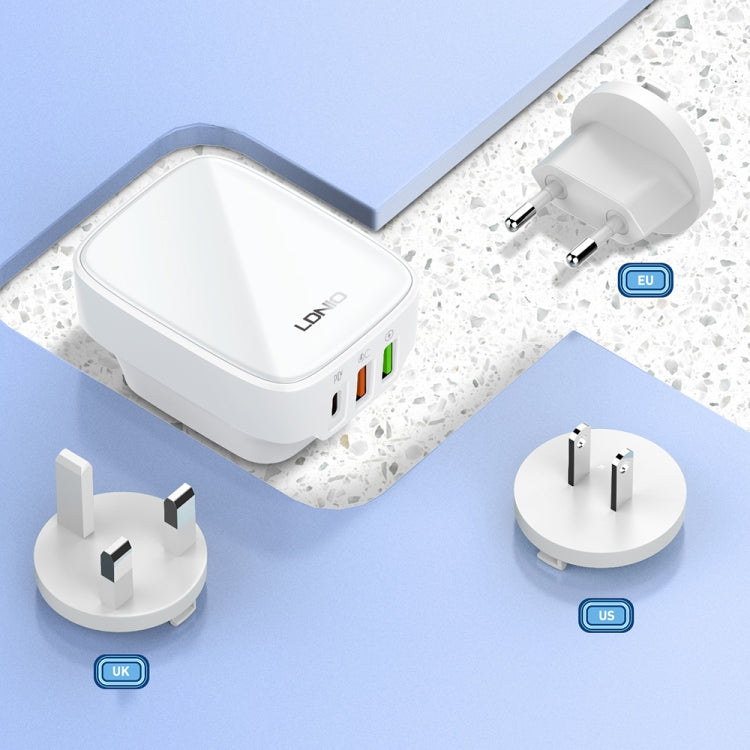 LDNIO Q334 32W Type-C Dual USB Charger with 1m Cable