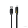 WK WDC-27i Elastic Genuine Silicone 1m 12W USB to 8 Pin Fast Charging Data Cable, WDC-27i