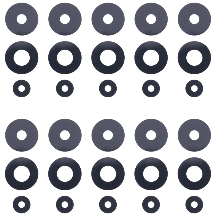 10pcs Back Camera Lens, For Xiaomi Redmi Note 13R, For Xiaomi Poco F6, For Xiaomi Redmi Turbo 3, For Xiaomi Poco M6 Pro 4G, For Xiaomi Poco X6 Neo      ...