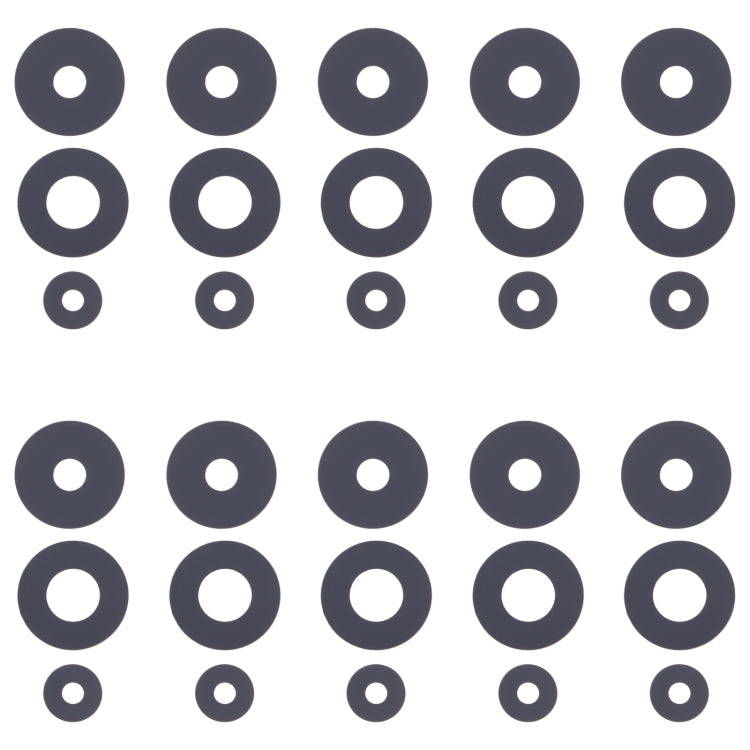 10pcs Back Camera Lens, For Xiaomi Redmi Note 13R, For Xiaomi Poco F6, For Xiaomi Redmi Turbo 3, For Xiaomi Poco M6 Pro 4G, For Xiaomi Poco X6 Neo      ...