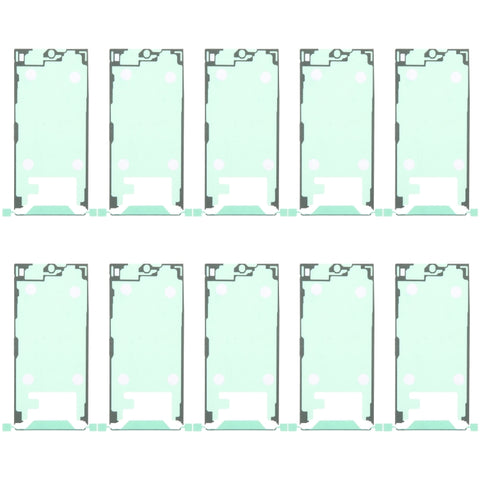 Adesivo per alloggiamento anteriore da 10 pezzi, For Samsung Galaxy S24 Ultra SM-S928B, For Samsung Galaxy S24+ SM-S926B, For Samsung Galaxy S24 SM-S921B, For Samsung Galaxy S21 Ultra 5G SM-G998B