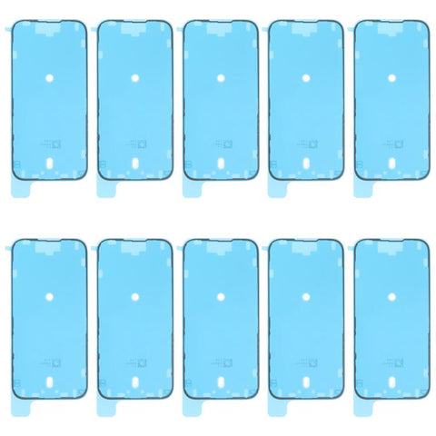10 adesivi adesivi impermeabili per cornice LCD, For iPhone 16 Pro Max, For iPhone 16 Pro, For iPhone 16 Plus, For iPhone 16